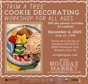 Saturday's "Trim a Tree" Cookie Decorating Workshop for All Ages